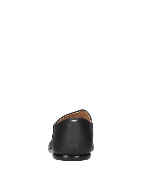 Leather slip on MAISON MARGELA | S57WR0051NERO